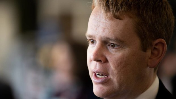 Ordered testing blitz: NZ  Health and Education Minister Chris Hipkins.