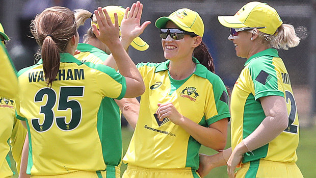 Megan Schutt appreciates what Ricky Ponting's side achieved now she has been involved in a team on the brink of breaking that team's record.