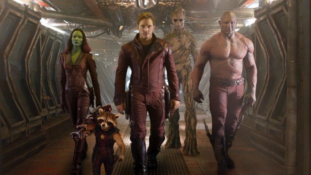 Underdogs in <i>Guardians of the Galaxy</i>.</i>