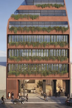 An artist’s impression of a new development to be built at 19 Down Street, Collingwood.