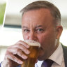 Leadership is a sober business, it takes more than a bloke with a beer