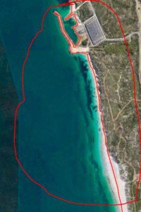 The Abalone Divers' Association has suggested the project be moved here, slightly south, where it would mean much less habitat destruction. 