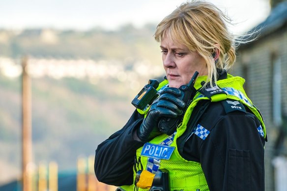 Sarah Lancashire as Sergeant Catherine Cawood in Happy Valley.