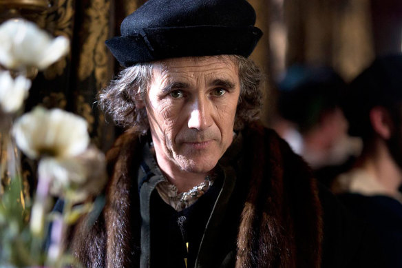 Mark Rylance as Thomas Cromwell in the BBC’s Wolf Hall.