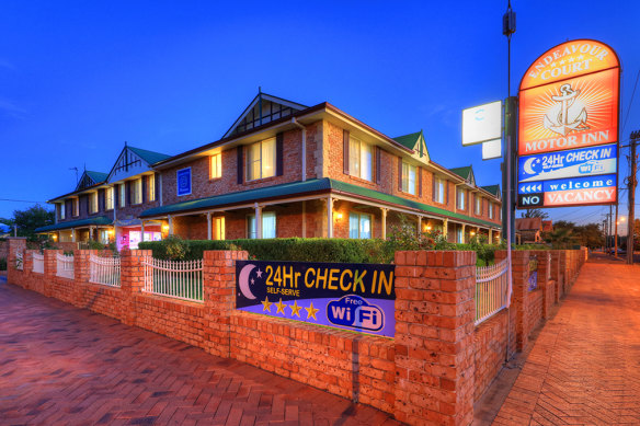 Endeavour Court Dubbo, one of several accommodation options owned or leased for housing healthcare workers that doctors say is “unsuitable” for their needs.