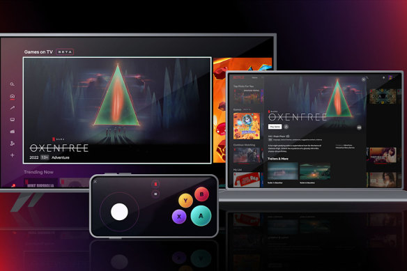 Netflix is testing cloud-streaming of games to TVs, with smartphones used as controllers.