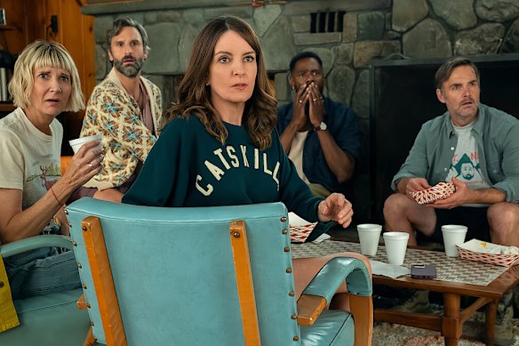 Kerri Kenney-Silver, Marco Calvani, Tina Fey, Colman Domingo and Will Forte return in The Four Seasons.
