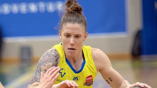 Bendigo guard Nat Hurst has played at AIS Arena more than most of the Capitals players.