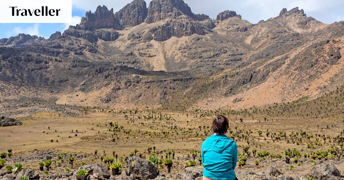 Hiking Africa’s second-highest mountain beats Mount Kilimanjaro