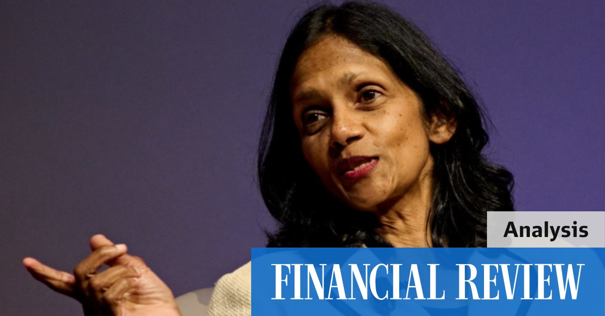 Macquarie bank CEO Shemara Wikramanayake was paid 80m over four years