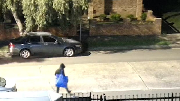 CCTV from night of fatal Belmore stabbing.