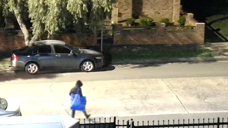 Hunt for hooded figure wanted for questioning over fatal Sydney stabbing