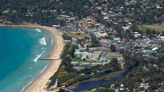 Lorne, on the Great Ocean Road, has a significant number of short-stay rentals.