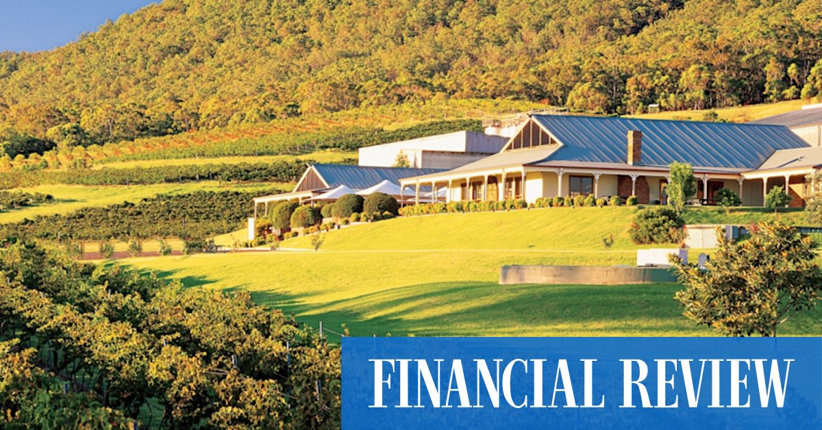Family affair: bids due for McWilliam's Wines' restarted auction - Vimarsana News