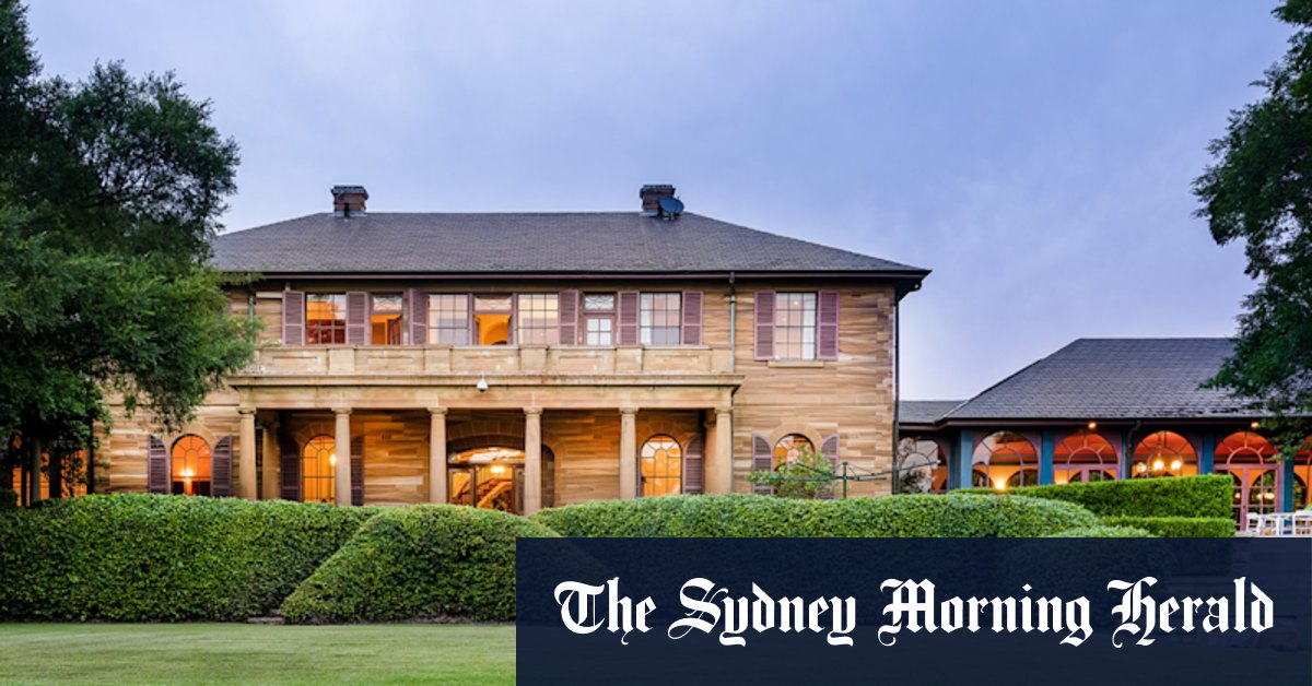Killara's 'House of Hancock' listed with $20 million record hopes - Vimarsana News