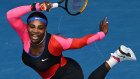 Serena Williams’ catsuit was inspired by US track champion Florence Griffith Joyner.
