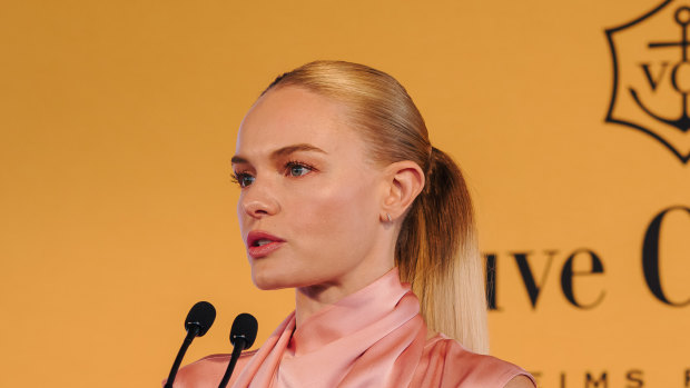 Actress Kate Bosworth at the Veuve Clicquot Business Woman Awards in Sydney earlier this week.