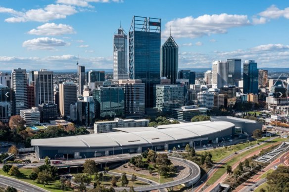 Perth Convention and Exhibition Centre.