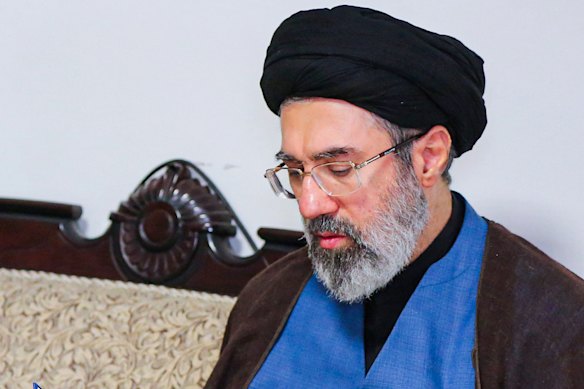 Iranian Supreme Leader Mojtaba Khamenei in an undated photo.