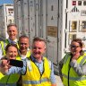 Chris Bowen, Roger Cook and Madeleine King announced four big batteries for WA that can together power 600,000 households. 