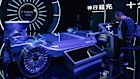 CATL displays some of its technology at an event in Shanghai this week.