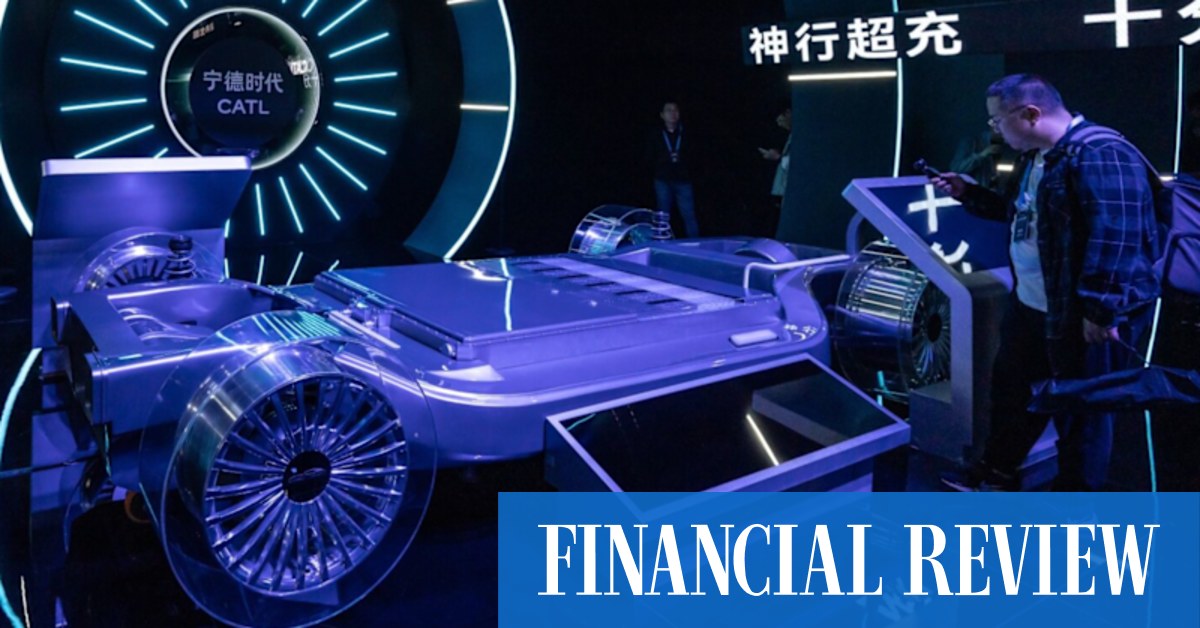 China’s CATL overtakes BYD on 5-minute EV charging time