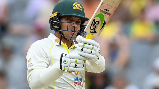 ‘I’ll send him an invoice’: Carey joins Australia’s keeping greats with maiden Test ton