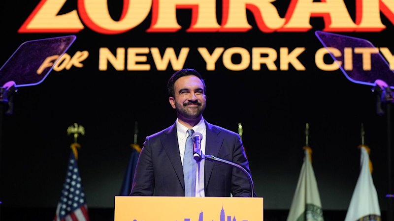 Zohran Mamdani’s four words for Trump after historic win in New York mayoral election