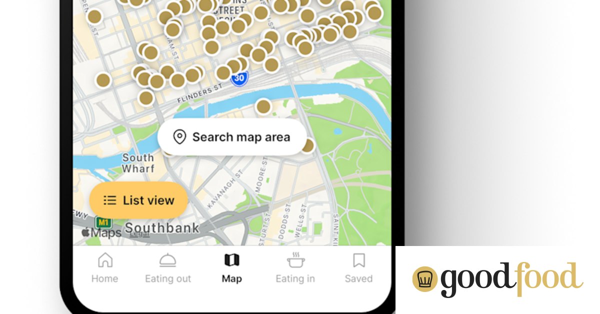 The Good Food app is home of the Good Food Guide, and it’s like having a reviewer on speed dial