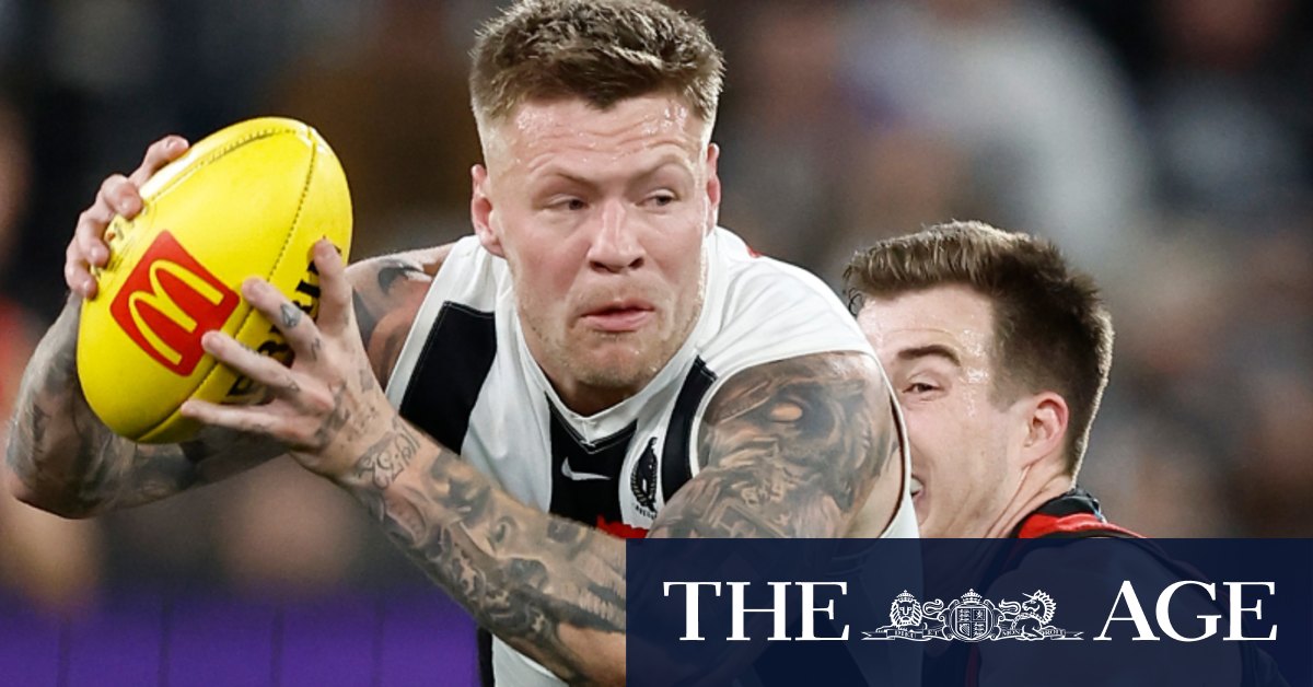 Collingwood sizzle against Bombers, locking down top spot in ideal finals warm-up