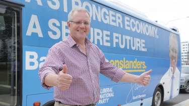 Prime Minister Scott Morrison  made the comments on a Gold Coast radio station earlier this month. 