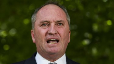 Former deputy PM Barnaby Joyce and ABC broadcaster Patricia Karvelas communicated by text not telepathy.