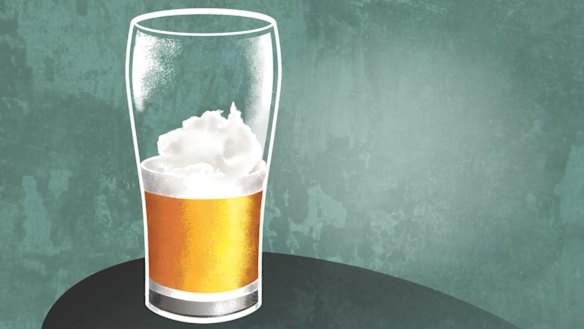 How will the beer industry respond to far from frothy times? Illustration: Joe Benke.
