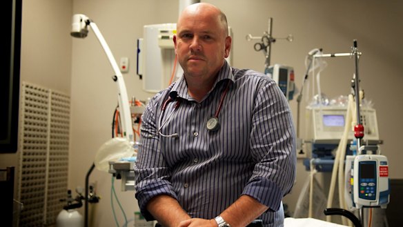 Simon Judkins says mental health patients are waiting up to six days in emergency rooms.