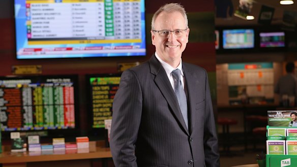 Tabcorp CEO David Attenborough 