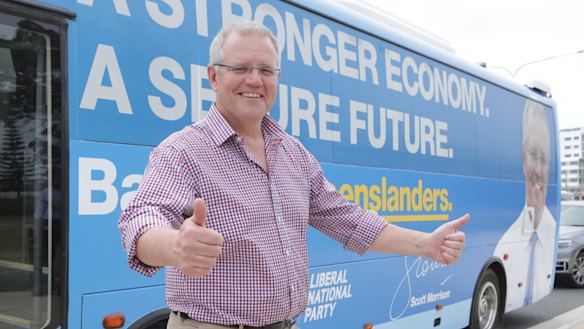 Prime Minister Scott Morrison  made the comments on a Gold Coast radio station earlier this month. 