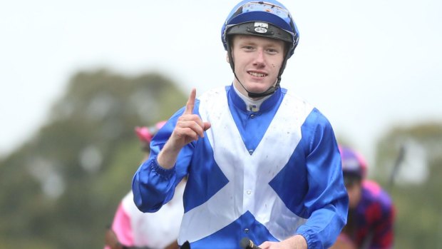 Rory Hutchings will look to make the most of a group 1 opportunity on Pink Ivory in Saturday’s Vinery Stud Stakes