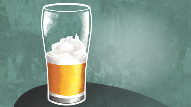 How will the beer industry respond to far from frothy times? Illustration: Joe Benke.