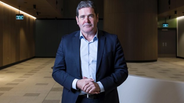 Healthscope chief executive Gordon Ballantyne at the new Northern Beaches Hospital in Frenchs Forest.