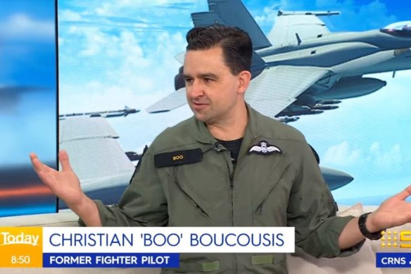 Former RAAF pilot Christian Boucousis now runs a leadership training company.