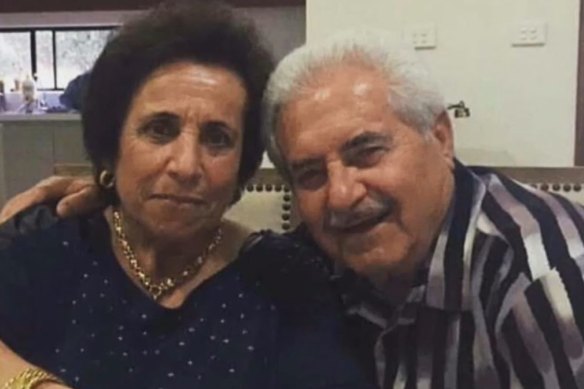 Kalim Saliba who police allege was murdered and his wife, Shahidy Saliba. 