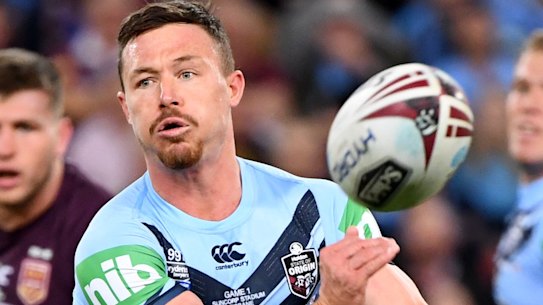 New South Wales' hooker, Damien Cook was on fire in Game I of this year's State of Origin series. 