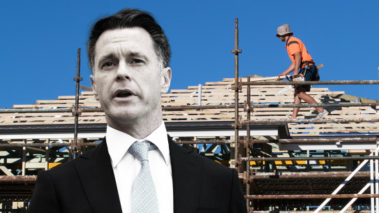 Chris Minns has declared he wants to turbocharge development to address housing shortages.