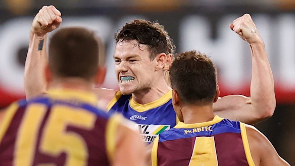 Lions star Lachie Neale.