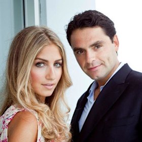 Dana Lewis with her former husband David Lewis in 2021.