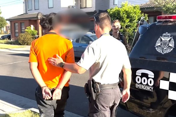 Five men were arrested by the gang crime squad on Wednesday. Three have been charged, and two were later released without charge.