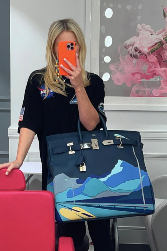 Roxy Jacenko is believed to be the mystery buyer behind luxury Hermes Birkin bag from Shapiro Auctioneers.