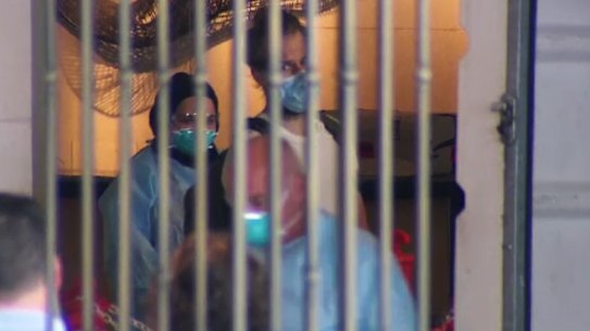 NEWS January 17, 2021. A fourth person who flew into Melbourne for the Australian Open has tested positive for COVID-19. COVID-19 Quarantine Victoria (CQV) commissioner Emma Cassar said the latest positive case (pictured) was a member of a broadcast team who travelled to Victoria on a chartered flight from Los Angeles. Credit: Nine News