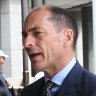 Former Leighton executive Russell Waugh outside court in 2018.