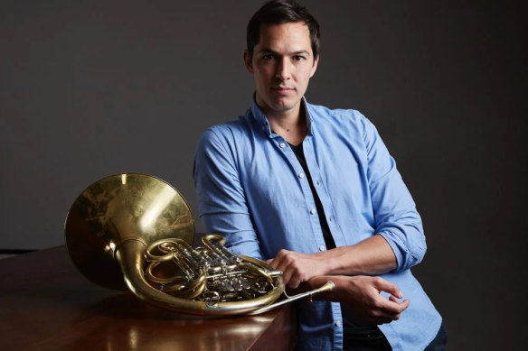 French Horn virtuoso Nicolas Fleury demonstrated the chameleon-like versatility of. the instrument.